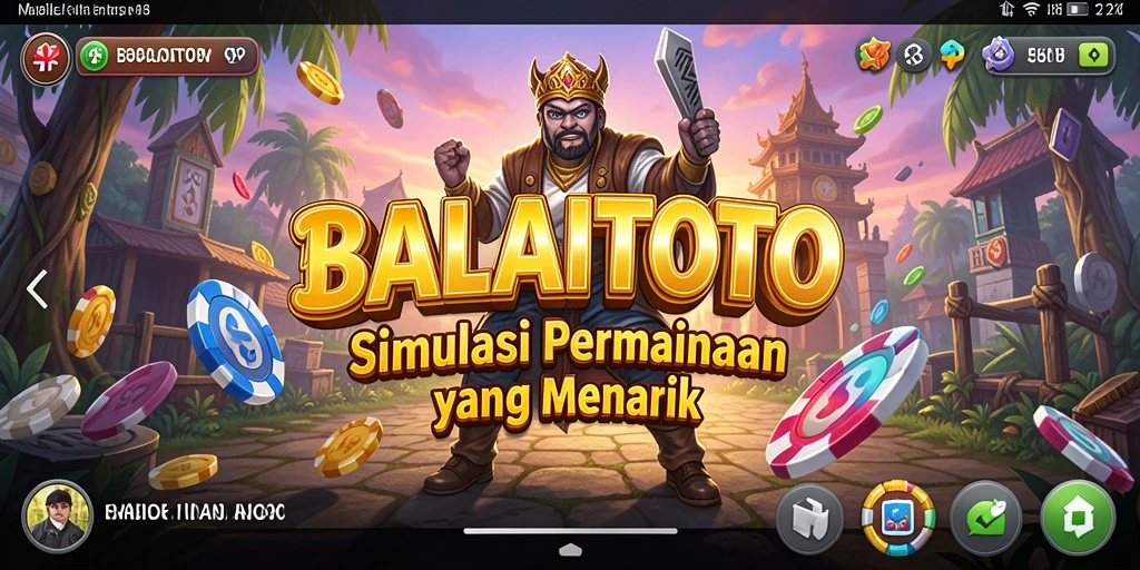 Screenshot gameplay BALAITOTO menampilkan aksi seru dalam simulasi.