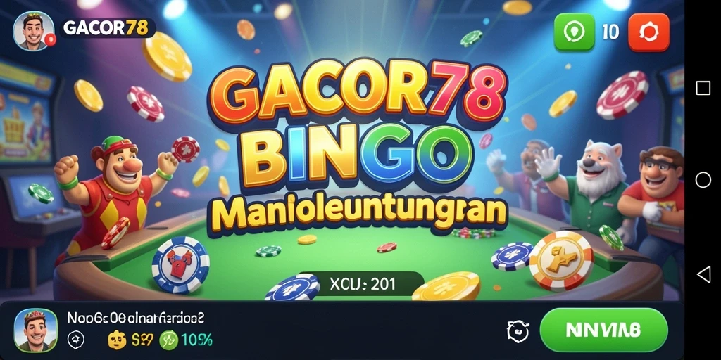 Tampilan gameplay GACOR78 yang seru dan interaktif.