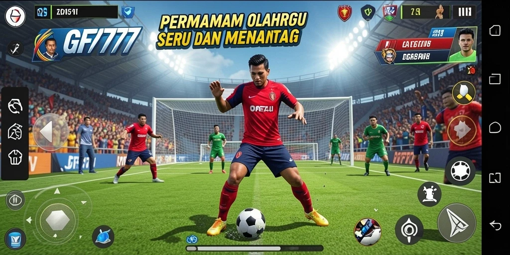 Menampilkan gameplay seru dengan berbagai pilihan olahraga.