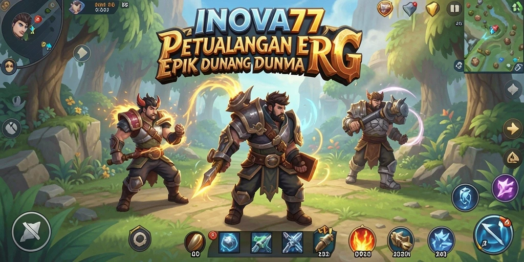 Gameplay INOVA77 yang seru dan mendebarkan dalam dunia RPG.