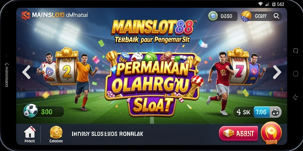 Tampilan menarik dari gameplay MAINSLOT88 yang penuh aksi olahraga.