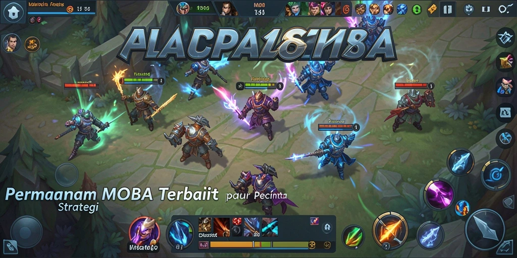 Tampilan seru pertempuran sengit dalam gameplay MPO08.