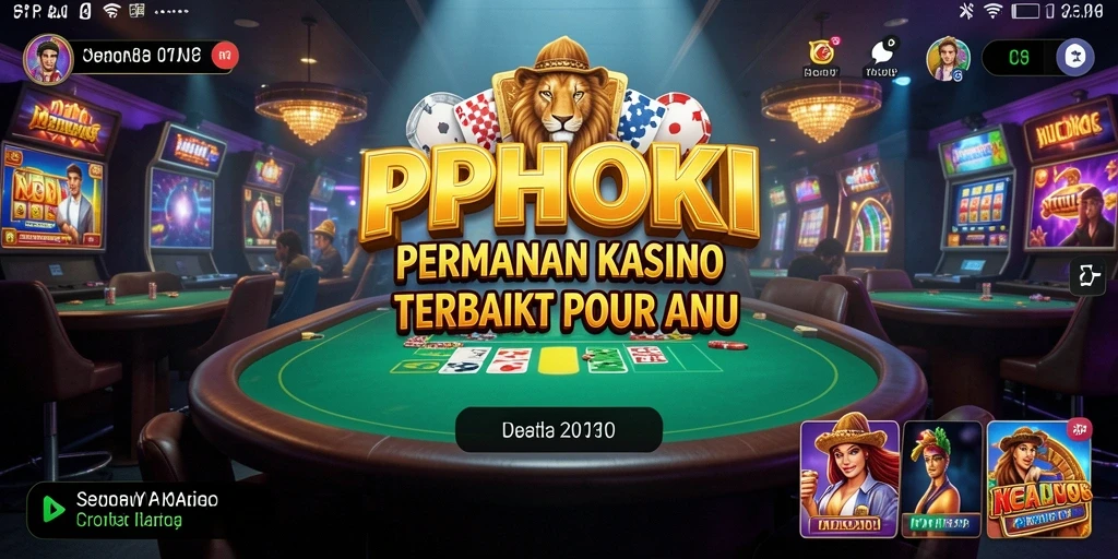 Tangkapan layar PPHOKI menampilkan gameplay Kasino yang seru.